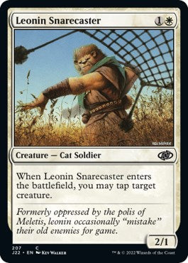 Leonin Snarecaster [Jumpstart 2022] | Gam3 Escape