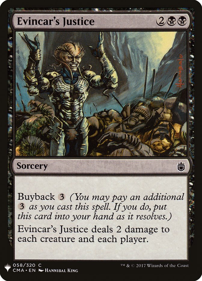 Evincar's Justice [Mystery Booster] | Gam3 Escape