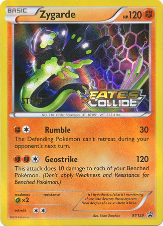 Zygarde (XY129) (Staff) [XY: Black Star Promos] | Gam3 Escape