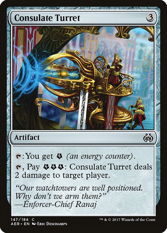 Consulate Turret [Aether Revolt] | Gam3 Escape
