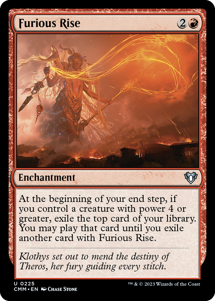 Furious Rise [Commander Masters] | Gam3 Escape