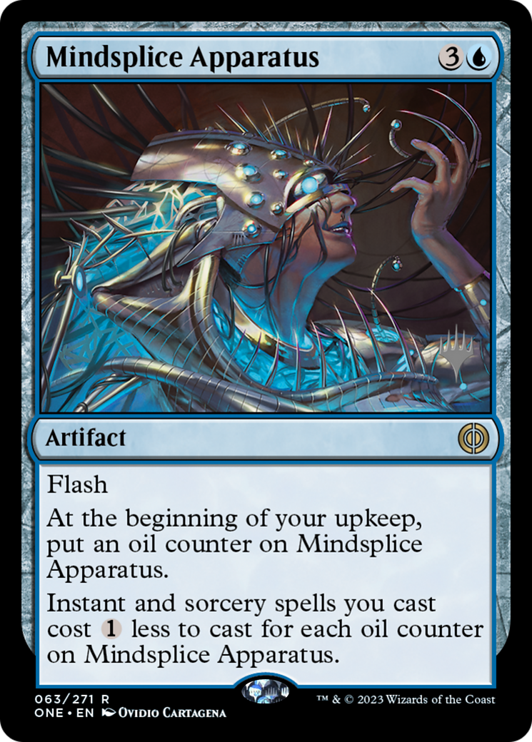 Mindsplice Apparatus (Promo Pack) [Phyrexia: All Will Be One Promos] | Gam3 Escape