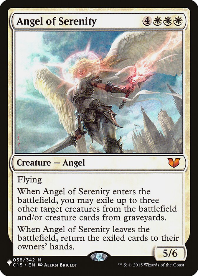 Angel of Serenity [The List] | Gam3 Escape