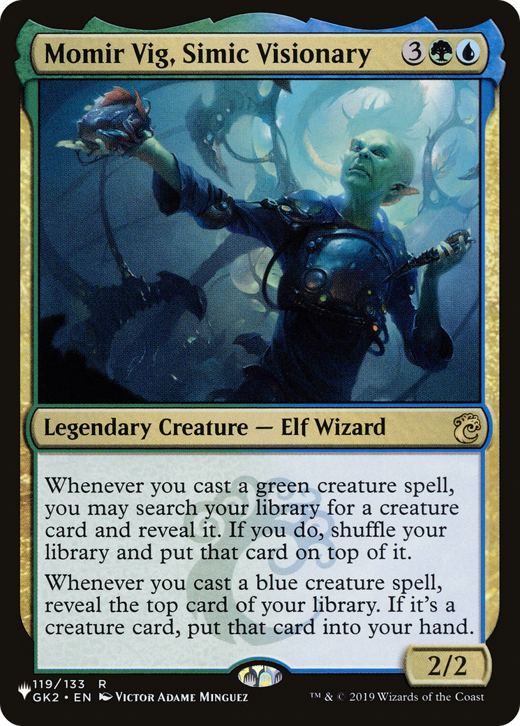 Momir Vig, Simic Visionary [The List Reprints] | Gam3 Escape