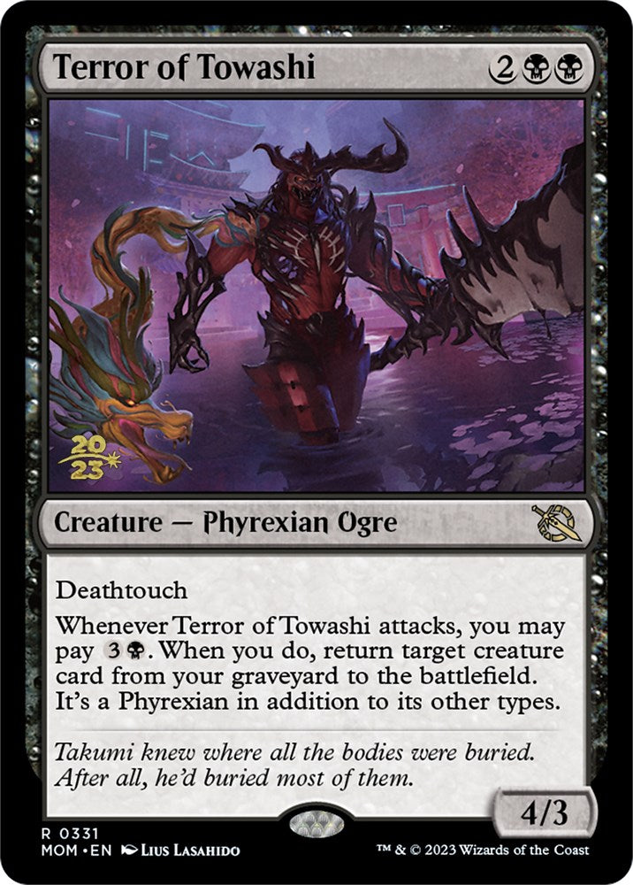 Terror of Towashi [March of the Machine Prerelease Promos] | Gam3 Escape