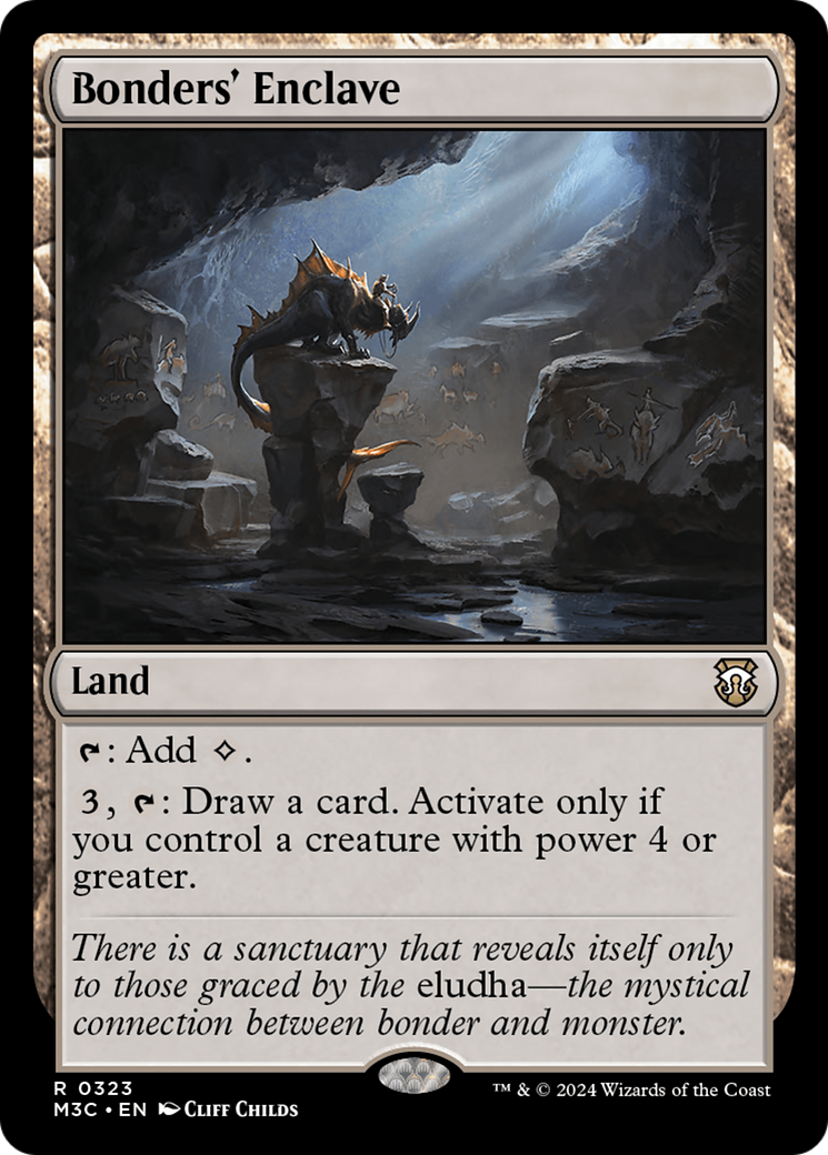 Bonders' Enclave (Ripple Foil) [Modern Horizons 3 Commander] | Gam3 Escape