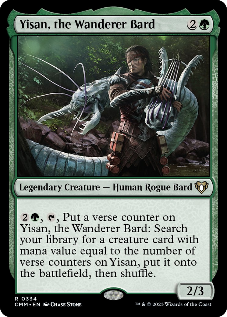 Yisan, the Wanderer Bard [Commander Masters] | Gam3 Escape