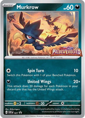 Murkrow (021) [Scarlet & Violet: Black Star Promos] | Gam3 Escape