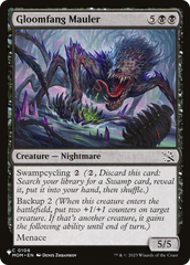 Gloomfang Mauler [The List Reprints] | Gam3 Escape