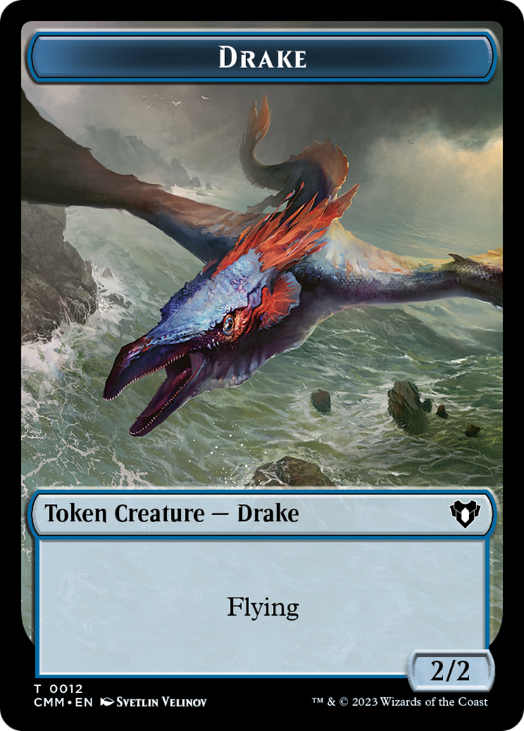 Eldrazi Scion // Drake Double-Sided Token [Commander Masters Tokens] | Gam3 Escape