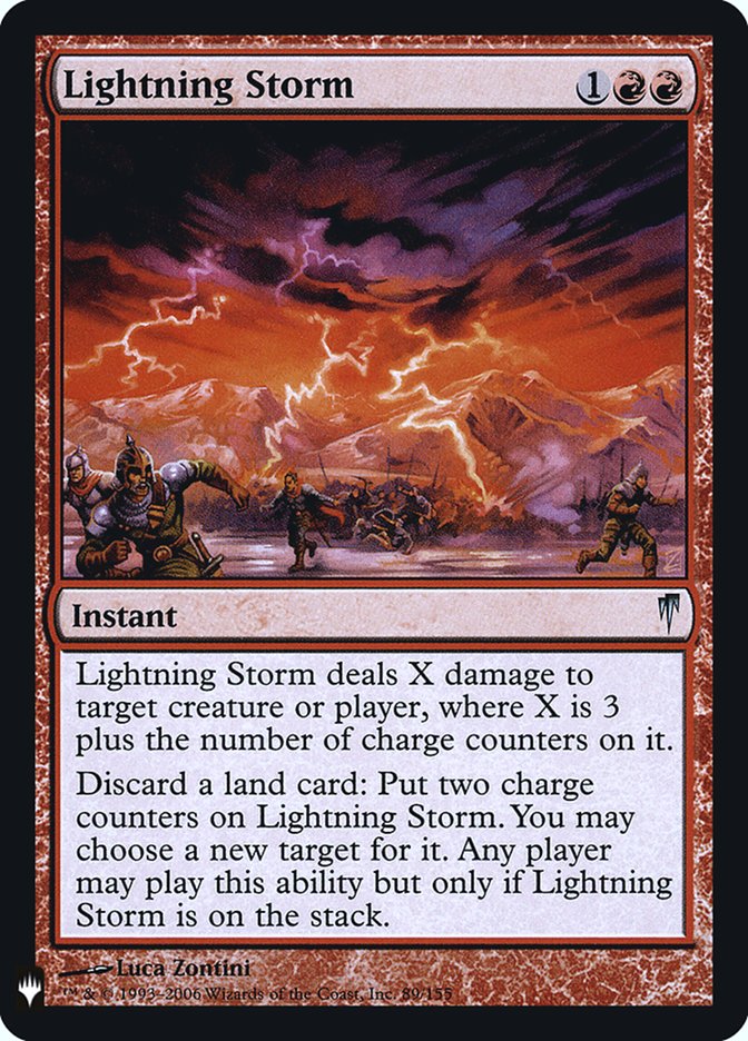 Lightning Storm [Mystery Booster] | Gam3 Escape