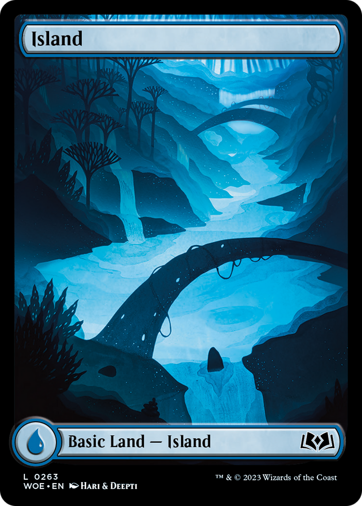 Island (263) (Full-Art) [Wilds of Eldraine] | Gam3 Escape