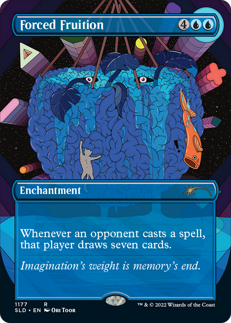 Forced Fruition (Borderless) [Secret Lair Drop Series] | Gam3 Escape