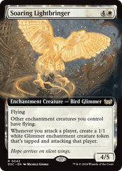 Soaring Lightbringer (Extended Art) [Duskmourn: House of Horror Commander] | Gam3 Escape