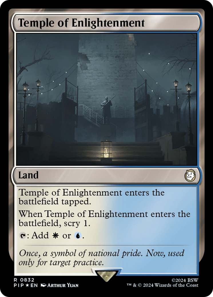 Temple of Enlightenment (Surge Foil) [Fallout] | Gam3 Escape