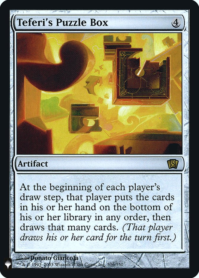 Teferi's Puzzle Box [Mystery Booster] | Gam3 Escape