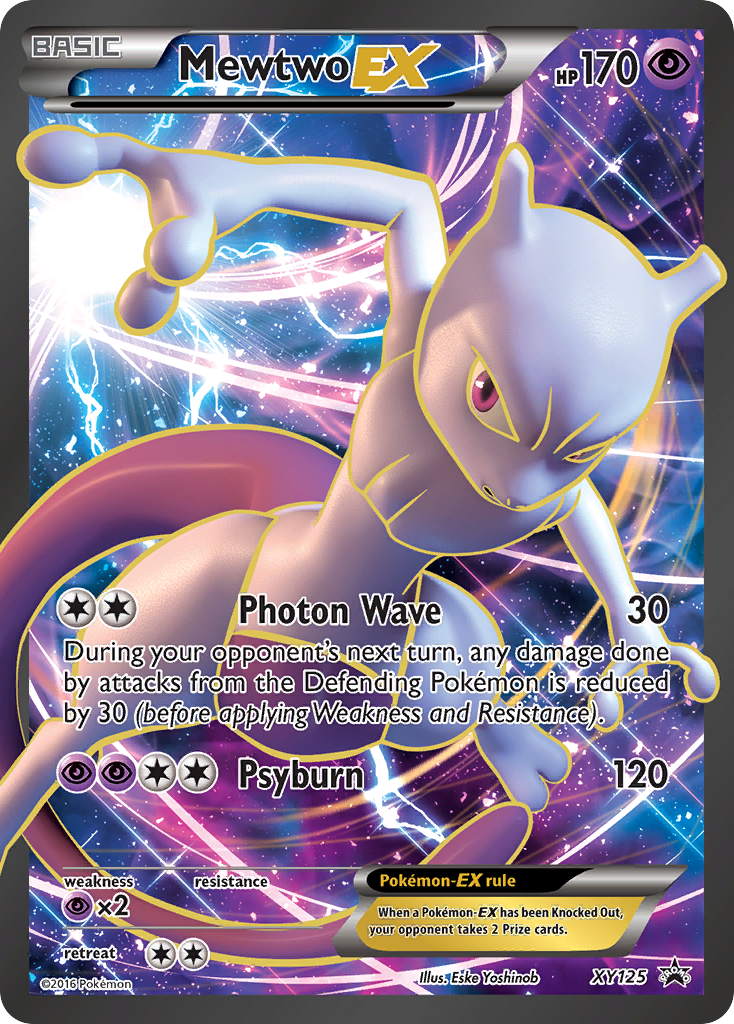 Mewtwo EX (XY125) [XY: Black Star Promos] | Gam3 Escape