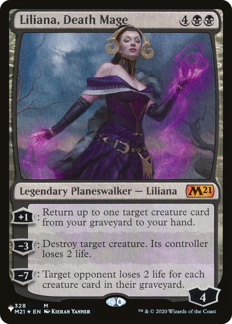 Liliana, Death Mage [The List Reprints] | Gam3 Escape