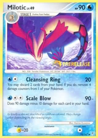 Milotic (70/147) (Prerelease Promo) [Nintendo: Black Star Promos] | Gam3 Escape