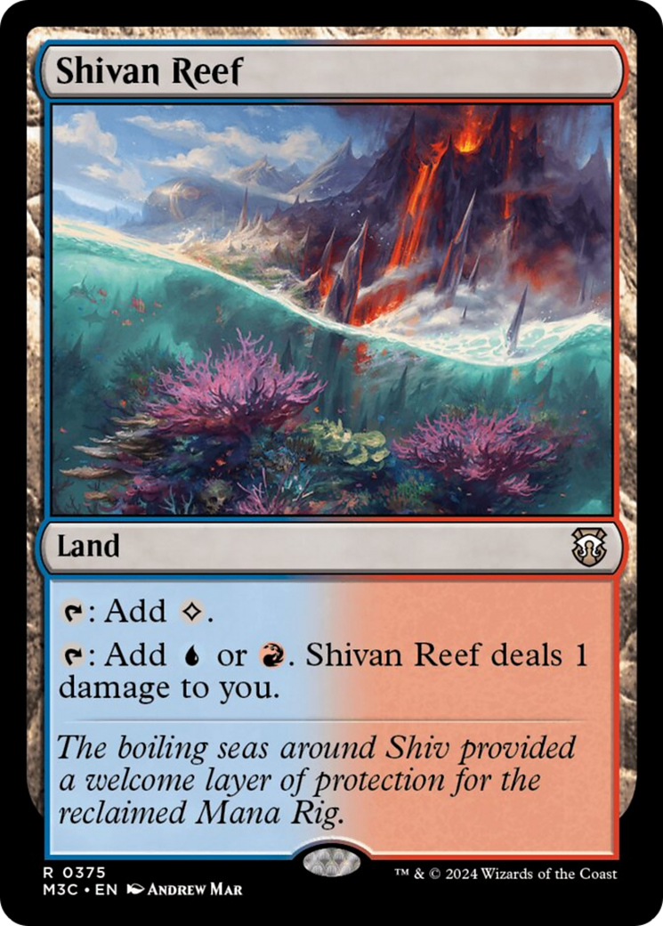 Shivan Reef [Modern Horizons 3 Commander] | Gam3 Escape