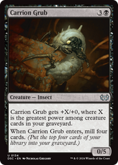 Carrion Grub [Duskmourn: House of Horror Commander] | Gam3 Escape