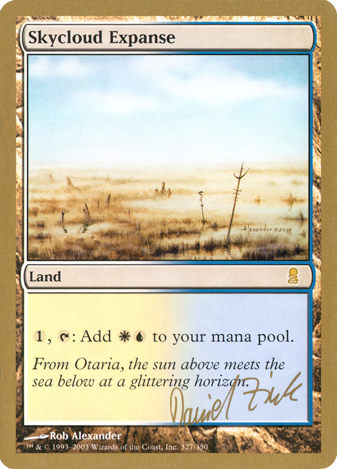 Skycloud Expanse (Daniel Zink) [World Championship Decks 2003] | Gam3 Escape