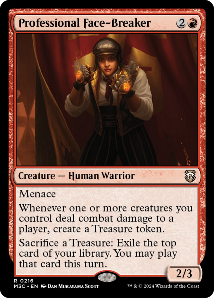 Professional Face-Breaker [Modern Horizons 3 Commander] | Gam3 Escape