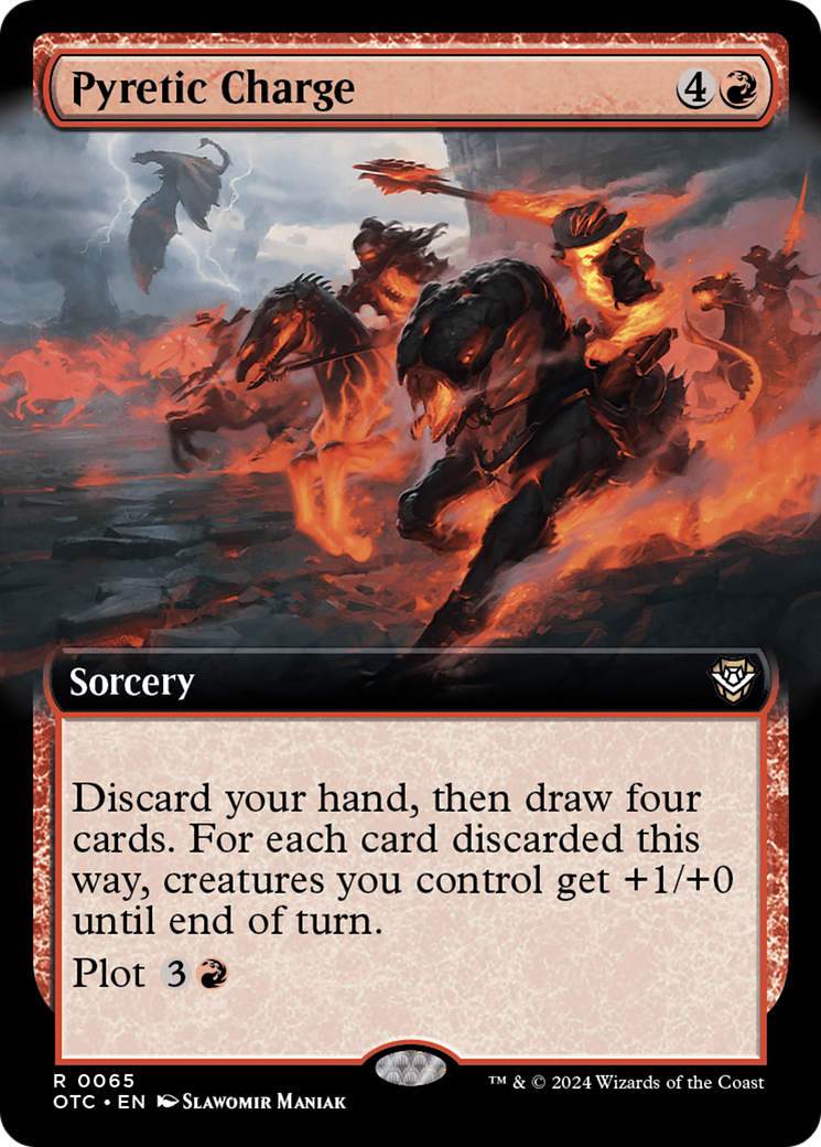 Pyretic Charge (Extended Art) [Outlaws of Thunder Junction Commander] | Gam3 Escape