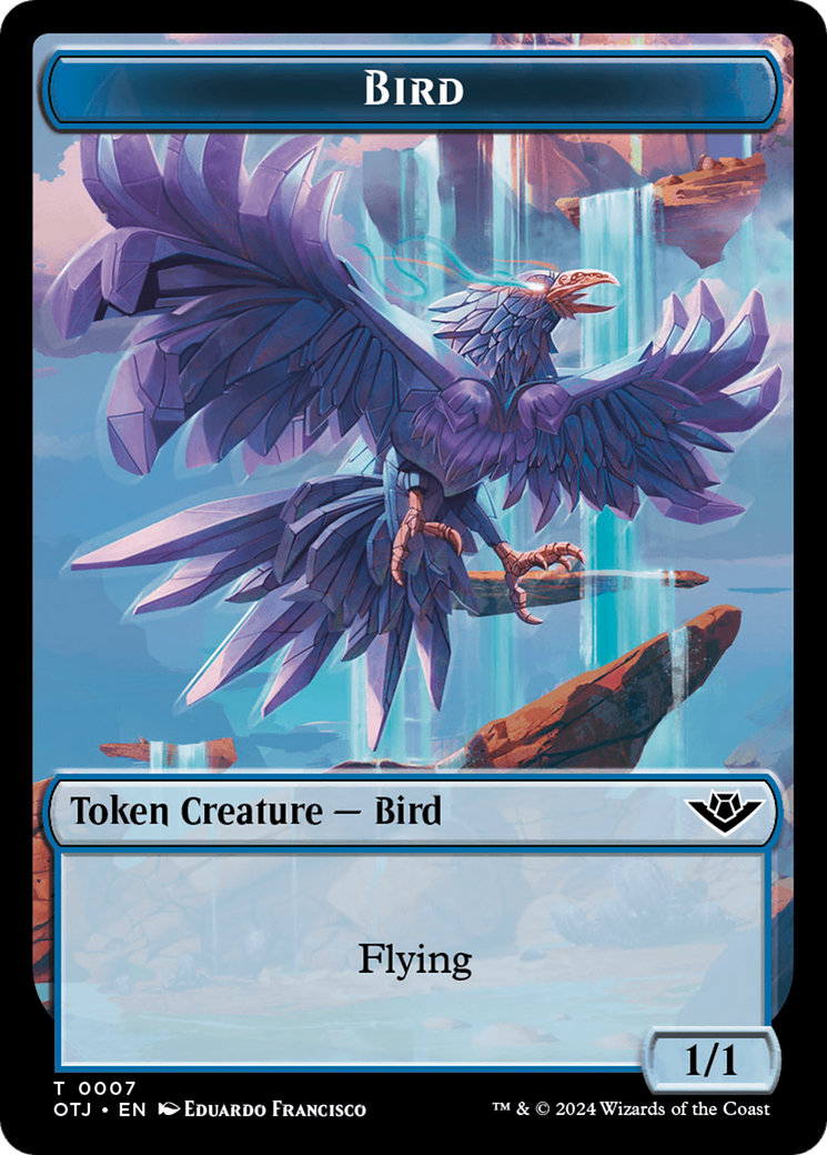 Bird // Plot Double-Sided Token [Outlaws of Thunder Junction Tokens] | Gam3 Escape