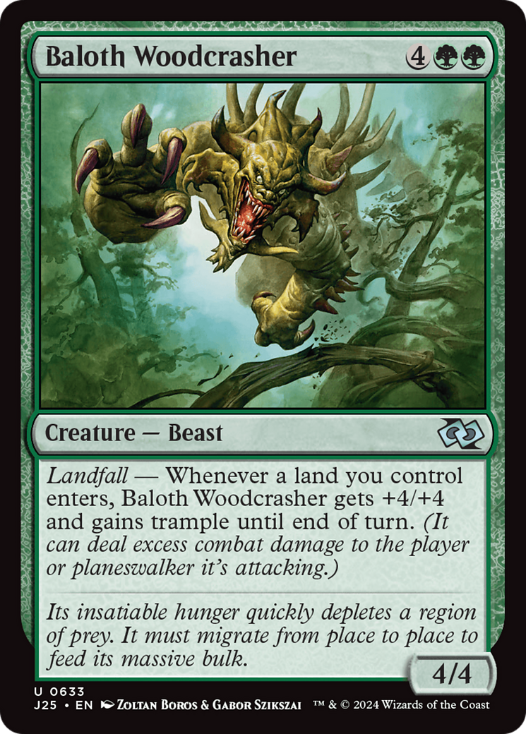 Baloth Woodcrasher [Foundations Jumpstart] | Gam3 Escape