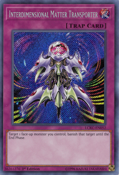 Interdimensional Matter Transporter [LCKC-EN052] Secret Rare | Gam3 Escape