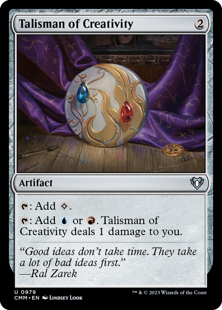 Talisman of Creativity [Commander Masters] | Gam3 Escape