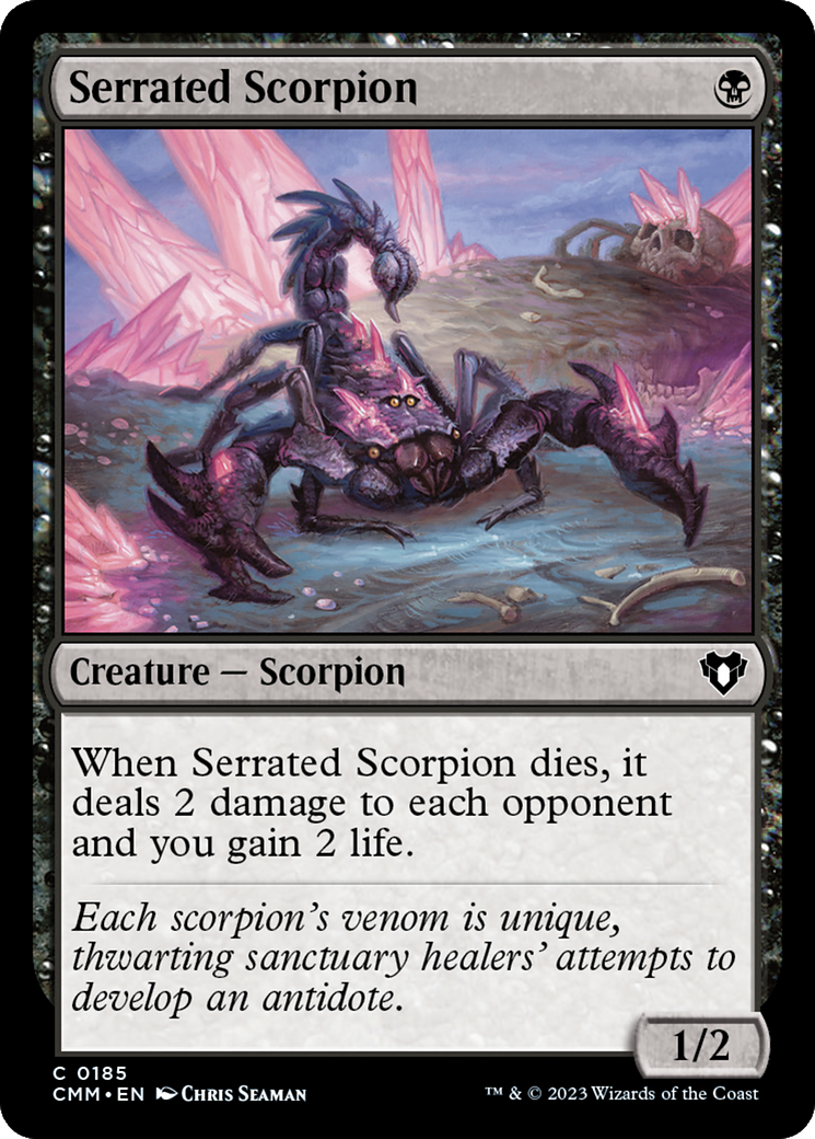 Serrated Scorpion [Commander Masters] | Gam3 Escape