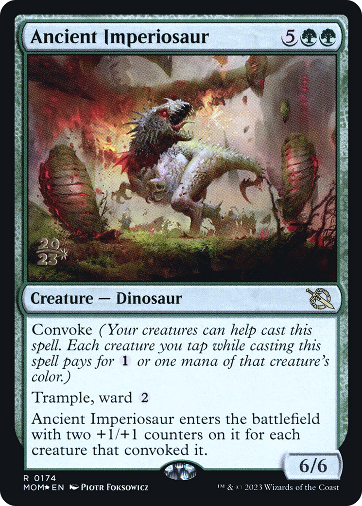 Ancient Imperiosaur [March of the Machine Prerelease Promos] | Gam3 Escape