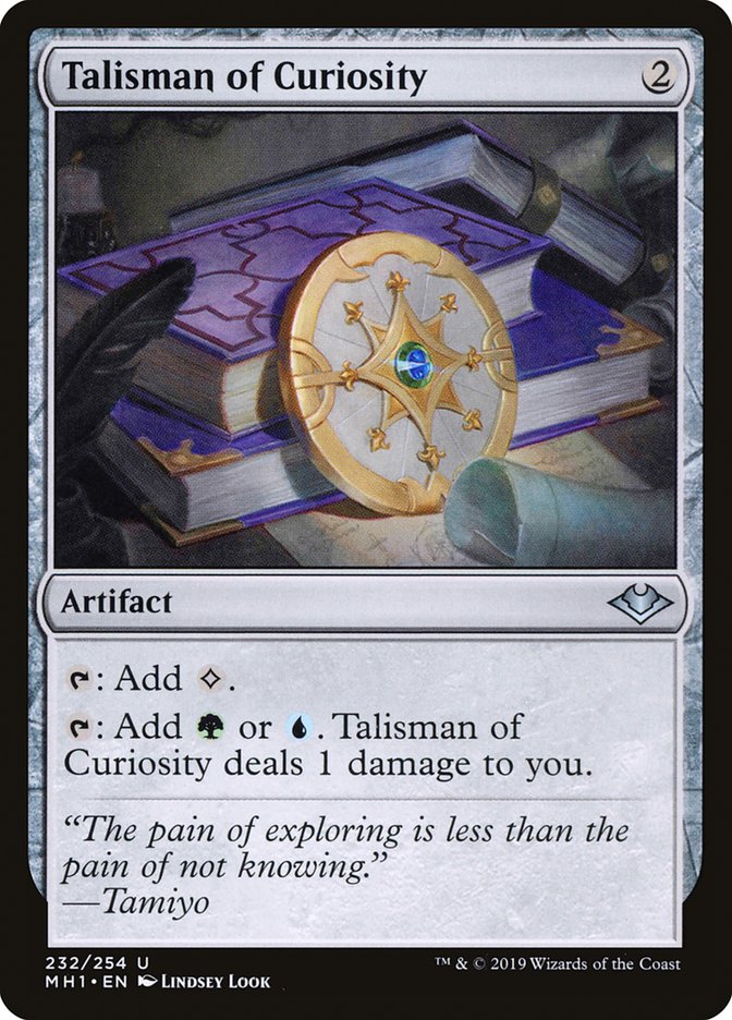 Talisman of Curiosity [Modern Horizons] | Gam3 Escape