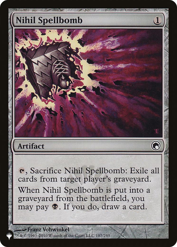 Nihil Spellbomb [The List] | Gam3 Escape