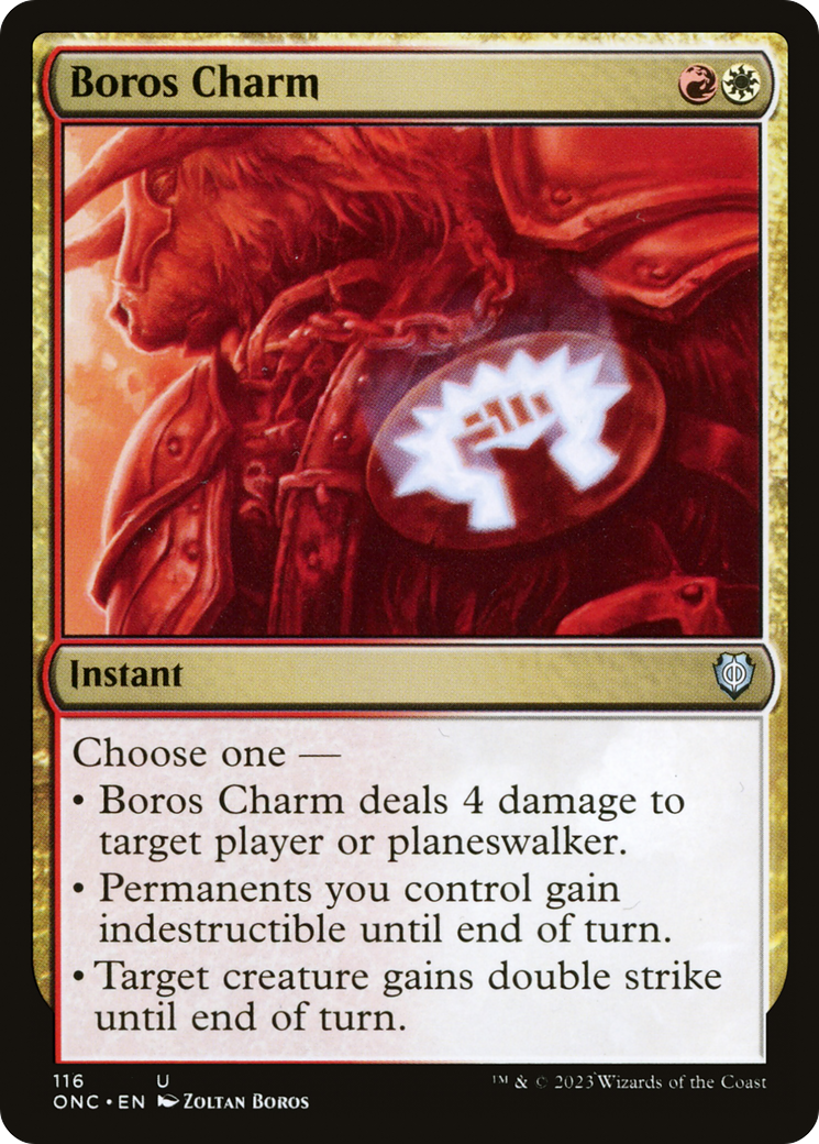 Boros Charm [Phyrexia: All Will Be One Commander] | Gam3 Escape