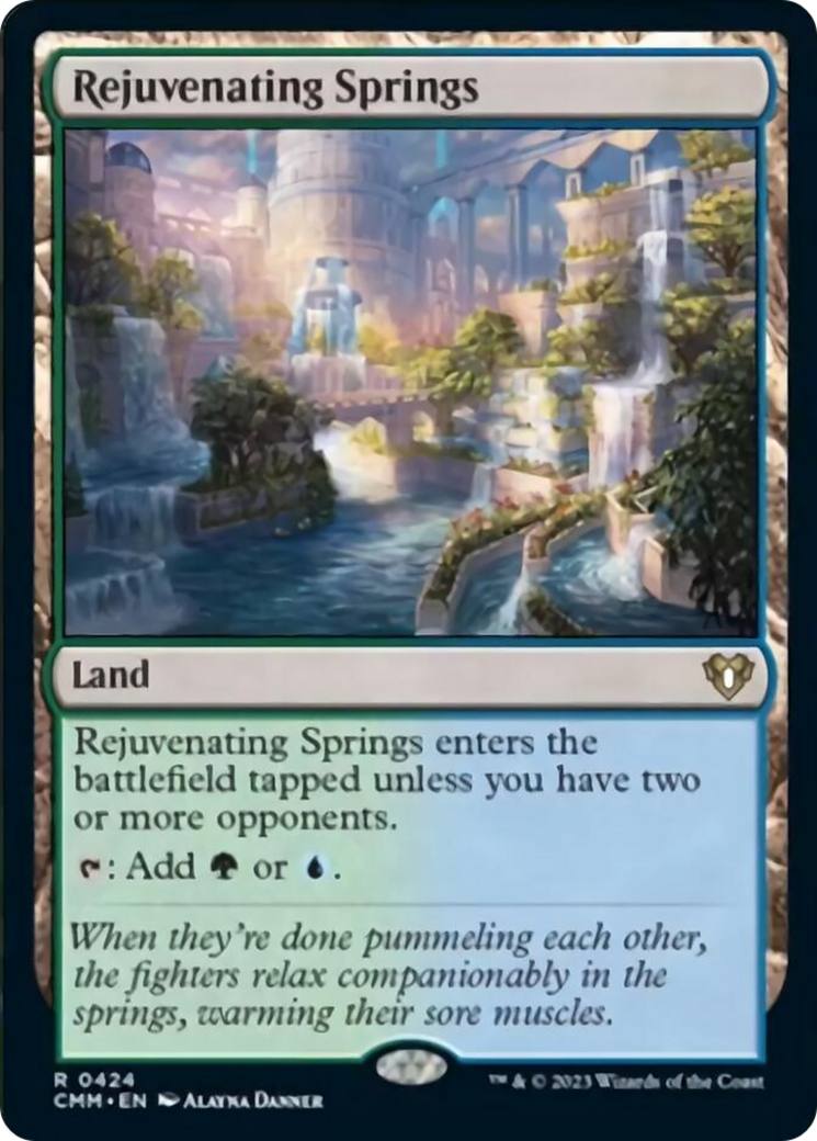 Rejuvenating Springs [Commander Masters] | Gam3 Escape