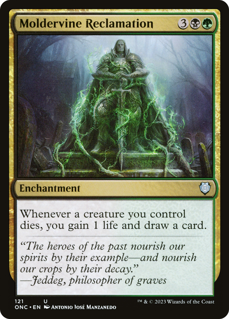 Moldervine Reclamation [Phyrexia: All Will Be One Commander] | Gam3 Escape