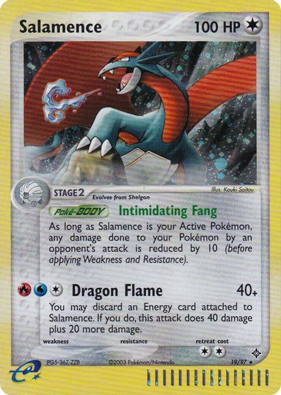 Salamence (19/97) (League Promo 2004) [League & Championship Cards] | Gam3 Escape