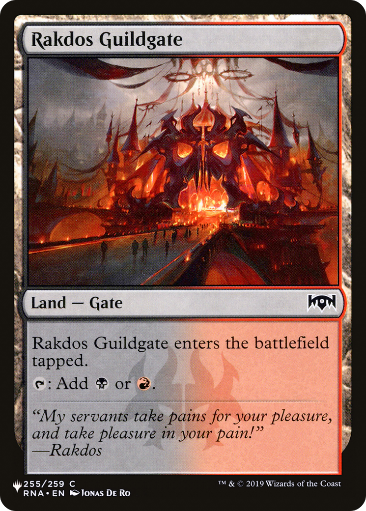 Rakdos Guildgate [The List] | Gam3 Escape