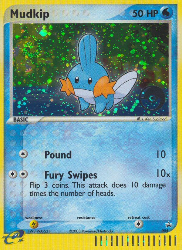 Mudkip (005) [Nintendo: Black Star Promos] | Gam3 Escape