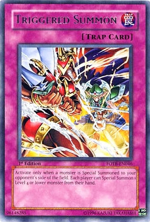 Triggered Summon [FOTB-EN046] Rare | Gam3 Escape