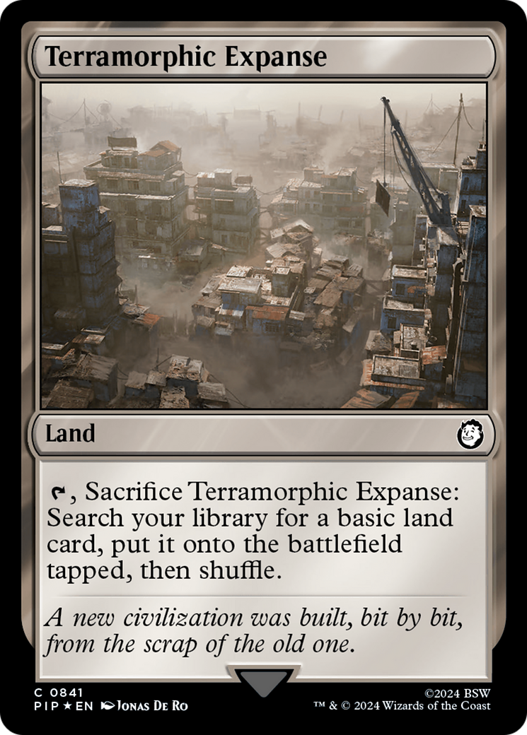 Terramorphic Expanse (Surge Foil) [Fallout] | Gam3 Escape