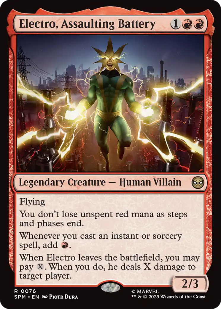 Electro, Assaulting Battery [Marvel's Spider-Man] | Gam3 Escape