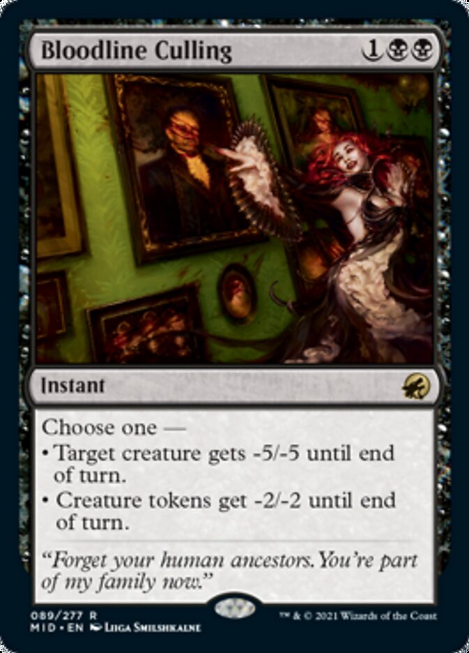 Bloodline Culling [Innistrad: Midnight Hunt] | Gam3 Escape