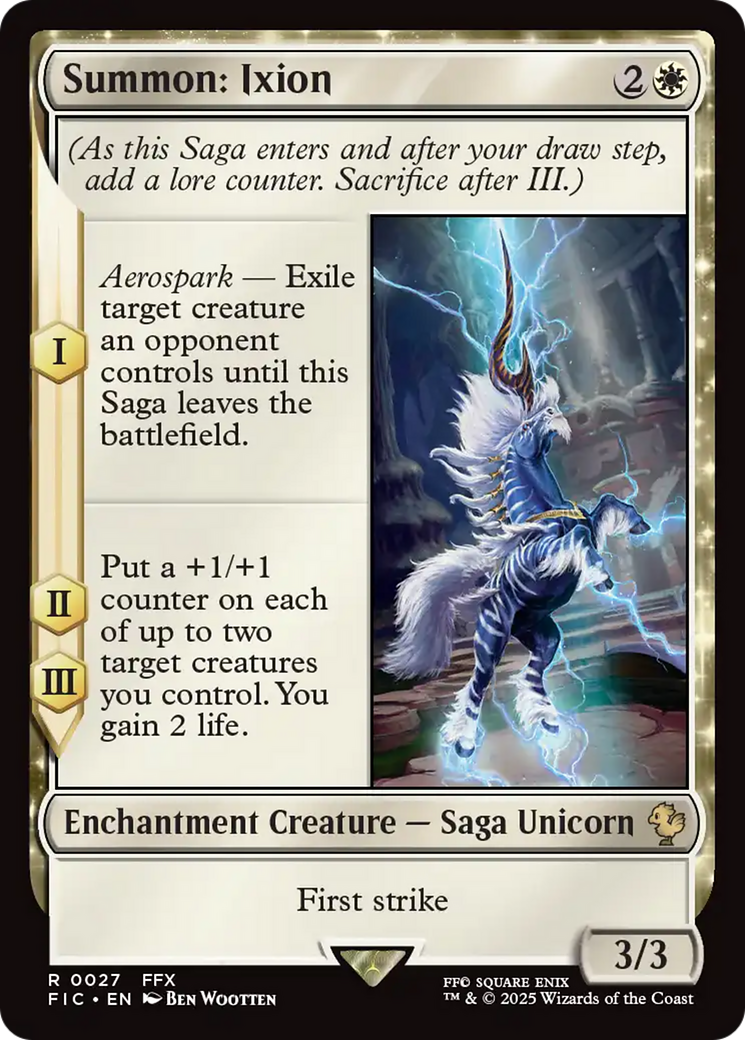 Summon: Ixion [FINAL FANTASY Commander] | Gam3 Escape
