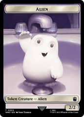 Alien // Alien Salamander Double-Sided Token [Doctor Who Tokens] | Gam3 Escape