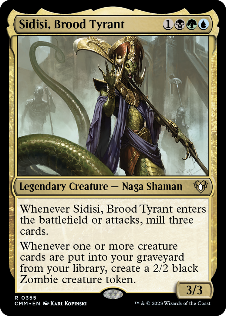 Sidisi, Brood Tyrant [Commander Masters] | Gam3 Escape