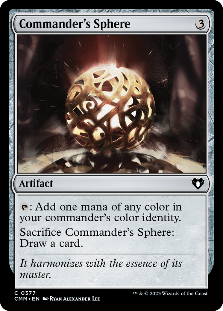 Commander's Sphere [Commander Masters] | Gam3 Escape